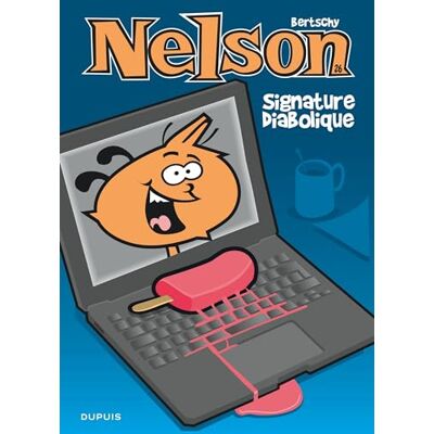 Bertschy Nelson Tome 26 Signature diabolique - Publicité Bertschy Nelson Tome 26 Signature diabolique - Publicité