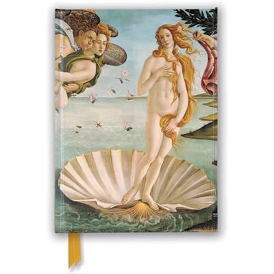 Sandro Botticelli the Birth of Venus Foiled Journal - Publicité Sandro Botticelli the Birth of Venus Foiled Journal - Publicité