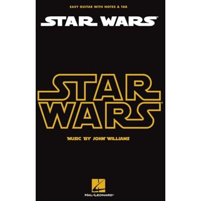 John, Williams Star Wars: Easy Guitar With Notes & Tab songbook by John Williams guitare facile avec notes et tablatures recueil officiel de 14 thèmes emblématiques de Star Wars pour guitaristes débutants - Publicité John, Williams Star Wars: Easy Guitar With Notes & Tab songbook by John Williams guitare facile avec notes et tablatures recueil officiel de 14 thèmes emblématiques de Star Wars pour guitaristes débutants - Publicité
