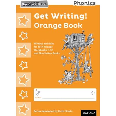 Miskin, Ruth Read Write Inc. Phonics: Get Writing! Orange Book Pack of 10 - Publicité Miskin, Ruth Read Write Inc. Phonics: Get Writing! Orange Book Pack of 10 - Publicité