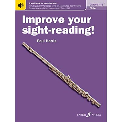Harris, Paul Improve Your Sight-Reading: Flute, Grade 4-5 - Publicité Harris, Paul Improve Your Sight-Reading: Flute, Grade 4-5 - Publicité