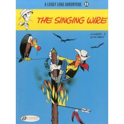 Morris Lucky Luke tome 35 The singing Wire (35) - Publicité Morris Lucky Luke tome 35 The singing Wire (35) - Publicité