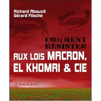 Richard Abauzit & Gérard Filoche, . Comment résister aux lois Macron, El Khomri & Cie - Publicité Richard Abauzit & Gérard Filoche, . Comment résister aux lois Macron, El Khomri & Cie - Publicité