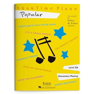 Divers Faber Nancy & Randall Showtime Popular Piano Adventures Pf Bk - Publicité Divers Faber Nancy & Randall Showtime Popular Piano Adventures Pf Bk - Publicité
