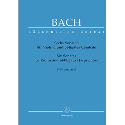 Bach Js Sonates BWV 1014-1019 --- Violon/Piano - Publicité Bach Js Sonates BWV 1014-1019 --- Violon/Piano - Publicité