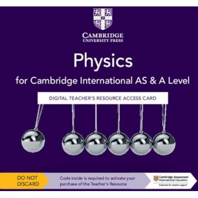 Jones, Graham Cambridge International As & a Level Physics Digital Teacher's Resource Access Card - Publicité Jones, Graham Cambridge International As & a Level Physics Digital Teacher's Resource Access Card - Publicité