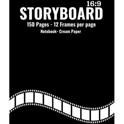 Publishing, Zoom StoryBoard Notebook 16:9 12 Frames Per Page: Blank Storyboarding Template Sketchbook for Filmmakers, Animators & Creative Storytellers 150 Pages 8.5"x11" Cream Paper REF: EN150C12M0 - Publicité Publishing, Zoom StoryBoard Notebook 16:9 12 Frames Per Page: Blank Storyboarding Template Sketchbook for Filmmakers, Animators & Creative Storytellers 150 Pages 8.5"x11" Cream Paper REF: EN150C12M0 - Publicité