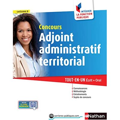 Bon, Danièle Concours Adjoint administratif territorial: Catégorie C - Publicité Bon, Danièle Concours Adjoint administratif territorial: Catégorie C - Publicité