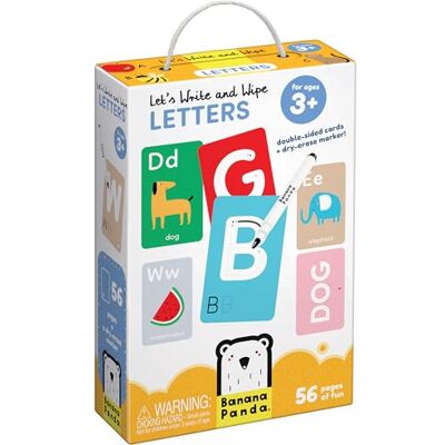 Banana Panda Let's Write and Erase Letters 3+ - Publicité Banana Panda Let's Write and Erase Letters 3+ - Publicité