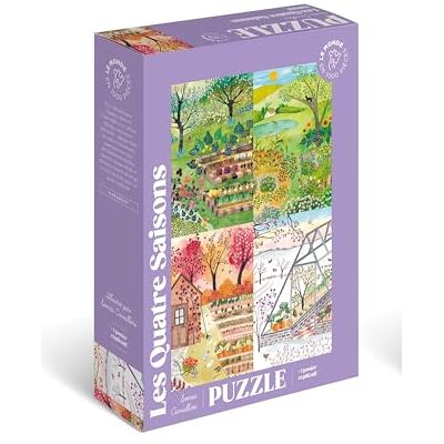 Puzzle 1000 pièces Les quatre saisons - Publicité Puzzle 1000 pièces Les quatre saisons - Publicité