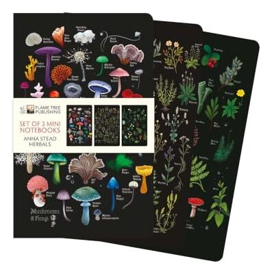 Anna Stead Herbals Set of 3 Mini Notebooks - Publicité Anna Stead Herbals Set of 3 Mini Notebooks - Publicité