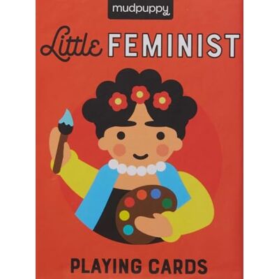 Little Feminist Playing Cards - Publicité Little Feminist Playing Cards - Publicité