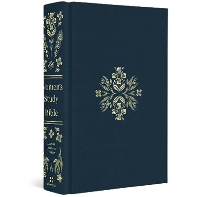 Holy Bible: Esv Women's Study Bible, Dark Teal - Publicité Holy Bible: Esv Women's Study Bible, Dark Teal - Publicité