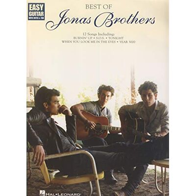 Best of Jonas Brothers: Easy Guitar With Notes and Tab - Publicité Best of Jonas Brothers: Easy Guitar With Notes and Tab - Publicité