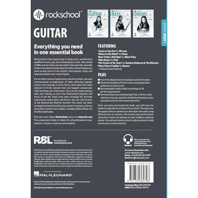 Various Rockschool Guitar Grade 1 (2024). Comprend Enregistrement(s) en ligne - Publicité Various Rockschool Guitar Grade 1 (2024). Comprend Enregistrement(s) en ligne - Publicité
