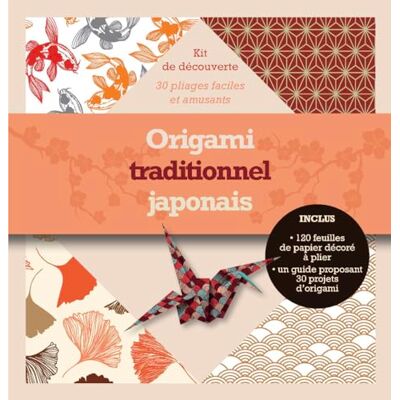 Collectif Origami traditionnel japonais: Kit de découverte 30 pliages faciles et amusants - Publicité Collectif Origami traditionnel japonais: Kit de découverte 30 pliages faciles et amusants - Publicité