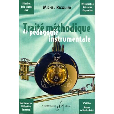 RICQUIER MICHEL Traite Methodique de Pedagogie Instrumentale - Publicité RICQUIER MICHEL Traite Methodique de Pedagogie Instrumentale - Publicité