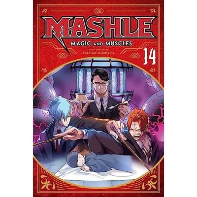 Komoto, Hajime Mashle: Magic and Muscles, Vol. 14 - Publicité Komoto, Hajime Mashle: Magic and Muscles, Vol. 14 - Publicité