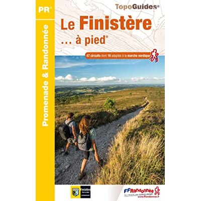 COLLECTIF Le Finistère à pied: réf. D029 - Publicité COLLECTIF Le Finistère à pied: réf. D029 - Publicité