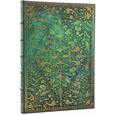 Carnet rigide Paperblanks Fleur d'Émeraude Grand Ligné 240p. Publicité Carnet rigide Paperblanks Fleur d'Émeraude Grand Ligné 240p. Publicité