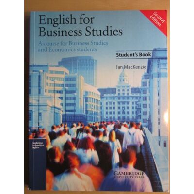 MacKenzie, Ian English for Business Studies Student's book: A Course for Business Studies and Economics Students - Publicité MacKenzie, Ian English for Business Studies Student's book: A Course for Business Studies and Economics Students - Publicité