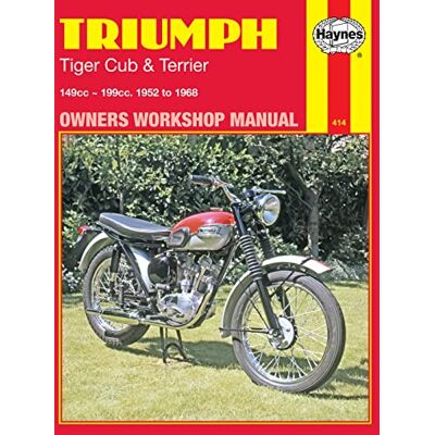 Haynes Triumph Tiger Cub and Terrier Owners Workshop Manual: '52-'68 - Publicité Haynes Triumph Tiger Cub and Terrier Owners Workshop Manual: '52-'68 - Publicité