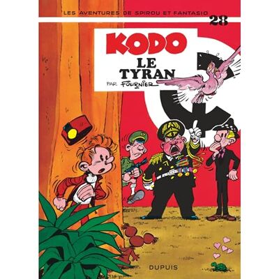 Fournier Spirou et Fantasio Tome 28 Kodo, le Tyran - Publicité Fournier Spirou et Fantasio Tome 28 Kodo, le Tyran - Publicité