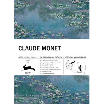 Van Roojen, Pepin Claude Monet: Gift & Creative Paper Book Vol 101 - Publicité Van Roojen, Pepin Claude Monet: Gift & Creative Paper Book Vol 101 - Publicité