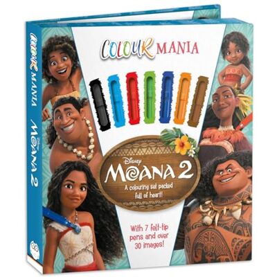 Walt Disney Disney Moana 2: Colourmania - Publicité Walt Disney Disney Moana 2: Colourmania - Publicité