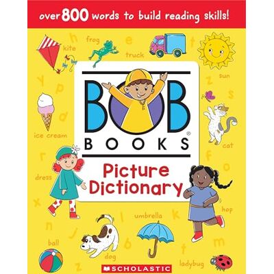 Scholastic Bob Books: Picture Dictionary - Publicité Scholastic Bob Books: Picture Dictionary - Publicité