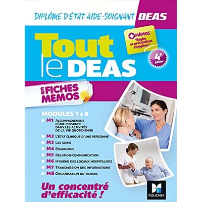 Abbadi, Kamel Tout le DEAS en fiches mémos IFAS Diplôme Etat Aide-Soignant 4è ed Révision - Publicité Abbadi, Kamel Tout le DEAS en fiches mémos IFAS Diplôme Etat Aide-Soignant 4è ed Révision - Publicité