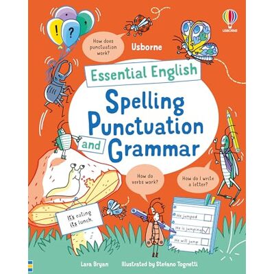 Usborne Essential English: Spelling Punctuation and Grammar - Publicité Usborne Essential English: Spelling Punctuation and Grammar - Publicité