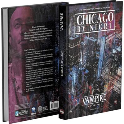 Arkhane Asylum Vampire La Mascarade V5 Chicago by Night Jeu de Rôle - Publicité Arkhane Asylum Vampire La Mascarade V5 Chicago by Night Jeu de Rôle - Publicité