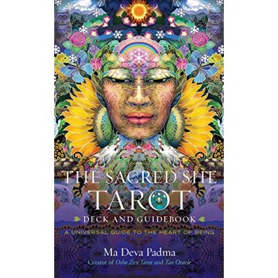 Padma, Ma Deva The Sacred She Tarot Deck and Guidebook: A Universal Guide to the Heart of Being - Publicité Padma, Ma Deva The Sacred She Tarot Deck and Guidebook: A Universal Guide to the Heart of Being - Publicité