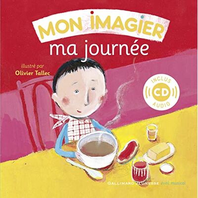 Collectif L'IMAGIER DE MA JOURNEE(1LIV-1CD) - Publicité Collectif L'IMAGIER DE MA JOURNEE(1LIV-1CD) - Publicité