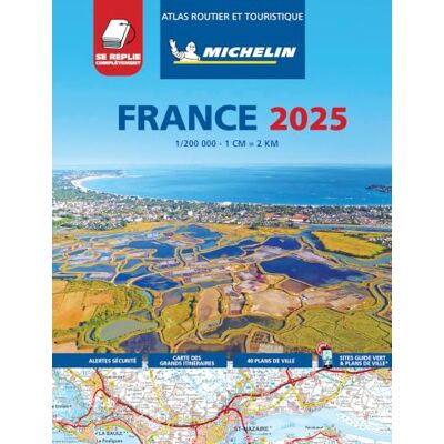 Michelin Atlas France 2025 Multiflex - Publicité Michelin Atlas France 2025 Multiflex - Publicité