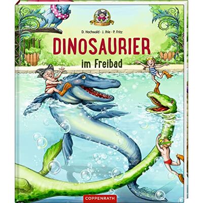 Hochwald, Dominik Dinosaurier im Freibad (Bd. 2) - Publicité Hochwald, Dominik Dinosaurier im Freibad (Bd. 2) - Publicité
