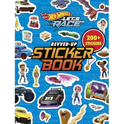 Hot Wheels: Let’s Race: Revved Up Sticker Book - Publicité Hot Wheels: Let’s Race: Revved Up Sticker Book - Publicité