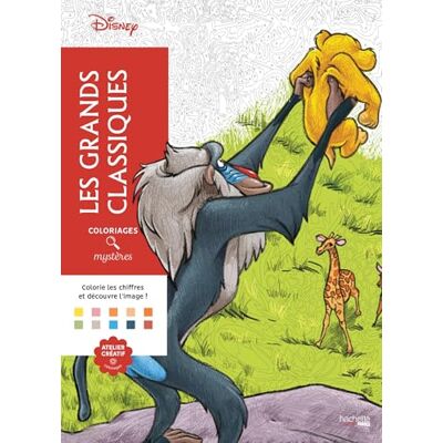 Coloriages mystères Disney Les Grands classiques - Publicité Coloriages mystères Disney Les Grands classiques - Publicité