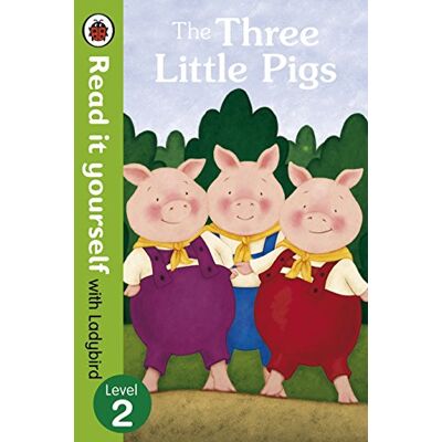 The Three Little Pigs -Read it yourself with Ladybird: Level 2 - Publicité The Three Little Pigs -Read it yourself with Ladybird: Level 2 - Publicité