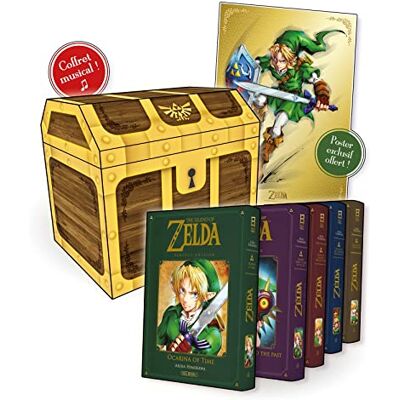 Nintendo Zelda Manga Coffret - Publicité Nintendo Zelda Manga Coffret - Publicité