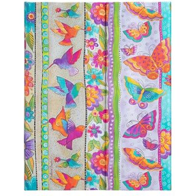 Paperblanks Carnets à Couverture Rigide Colibris et Papillons Ligné Ultra (180 × 230 mm) - Publicité Paperblanks Carnets à Couverture Rigide Colibris et Papillons Ligné Ultra (180 × 230 mm) - Publicité