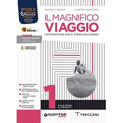 Carnero, Roberto Il magnifico viaggio. Per le Scuole superiori. Con e-book. Con espansione online (Vol. 1) - Publicité Carnero, Roberto Il magnifico viaggio. Per le Scuole superiori. Con e-book. Con espansione online (Vol. 1) - Publicité