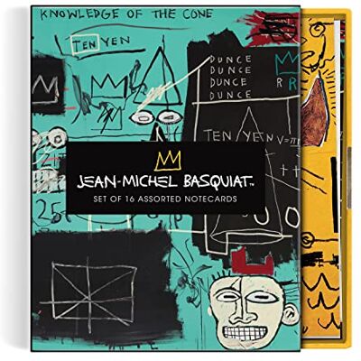 Galison Basquiat Greeting Card Assortment - Publicité Galison Basquiat Greeting Card Assortment - Publicité
