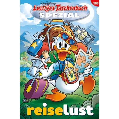Disney Lustiges Taschenbuch Spezial Band 118: Reiselust - Publicité Disney Lustiges Taschenbuch Spezial Band 118: Reiselust - Publicité