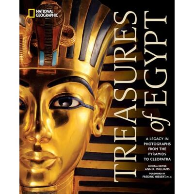 National Geographic Treasures of Egypt: A Legacy in Photographs From the Pyramids to Cleopatra - Publicité National Geographic Treasures of Egypt: A Legacy in Photographs From the Pyramids to Cleopatra - Publicité