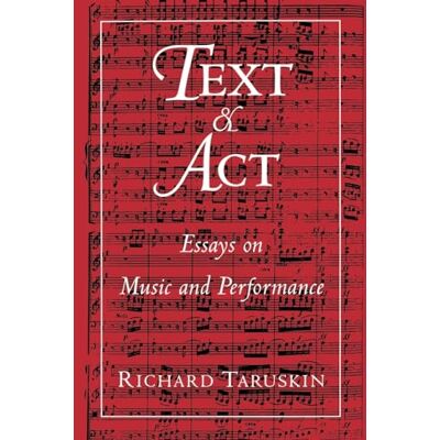 TARUSKIN TEXT & ACT - Publicité TARUSKIN TEXT & ACT - Publicité