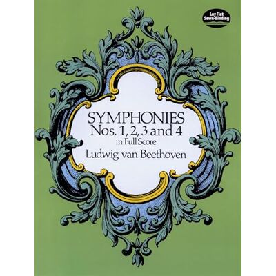 Beethoven Symp.Nos 1-2 -3-4 Conducteur - Publicité Beethoven Symp.Nos 1-2 -3-4 Conducteur - Publicité