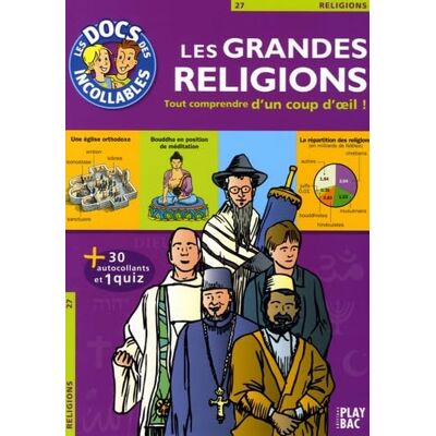 Play Bac Les grandes religions - Publicité Play Bac Les grandes religions - Publicité