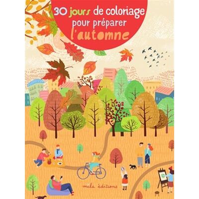 Collectif 30 jours de coloriage pour préparer l'automne - Publicité Collectif 30 jours de coloriage pour préparer l'automne - Publicité